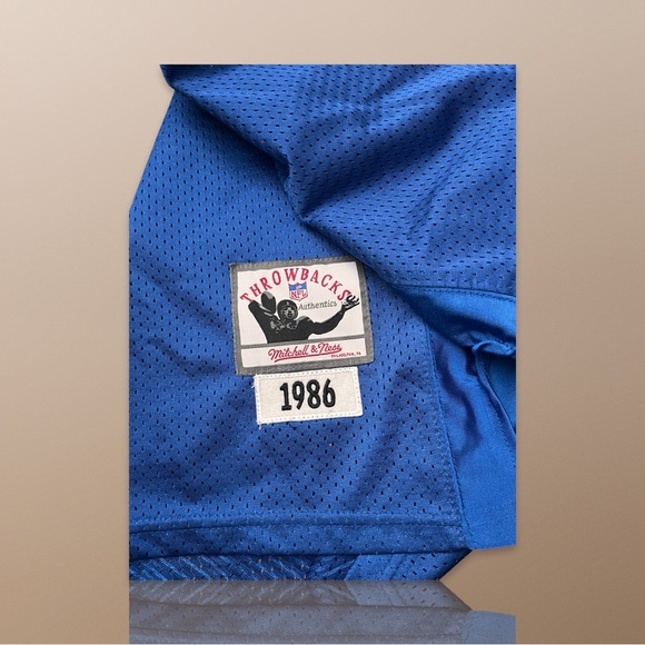 Vintage Phil Simms NY Giants 1986 Spider Tribute Jersey - Picture 7 of 7